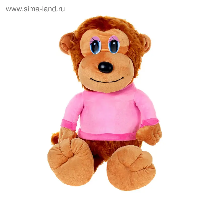 Мягкая игрушка "Обезьянка Анфиса", цвета МИКС, 55 см