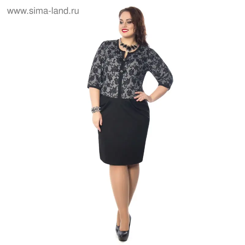 Платье женское, размер 52