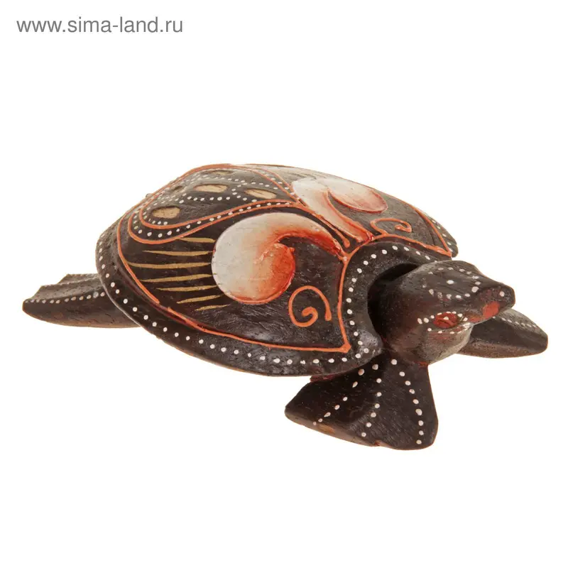 Деревянная фигурка "Черепаха" 15 см