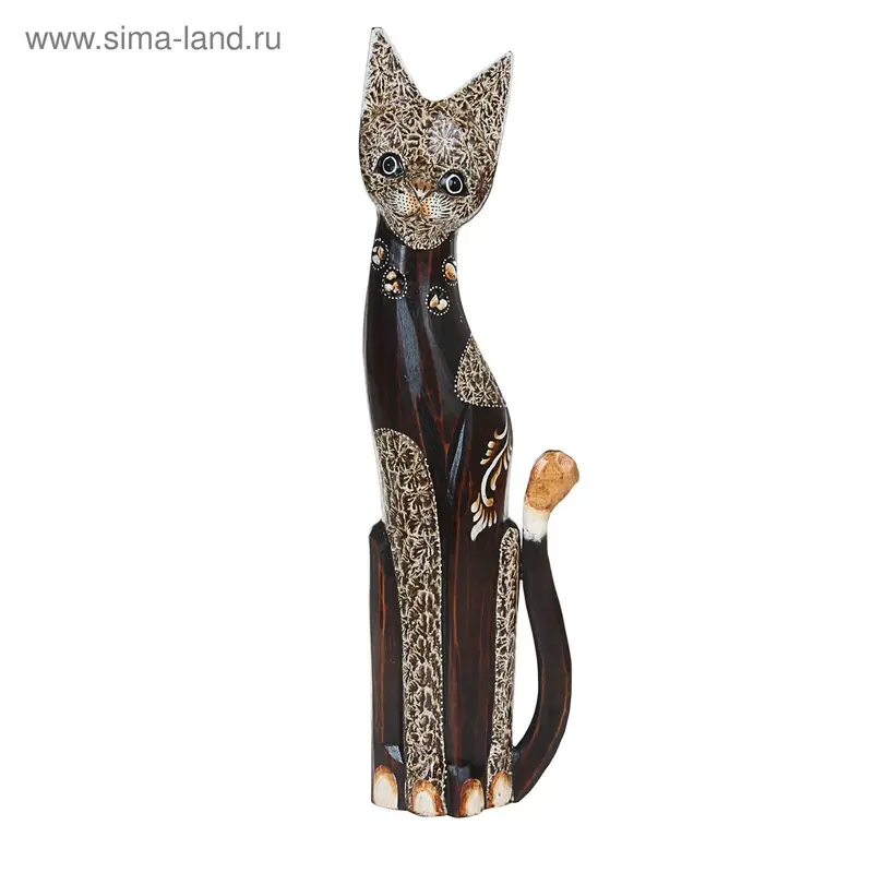 Статуэтка "Кот в ошейнике" 60 см