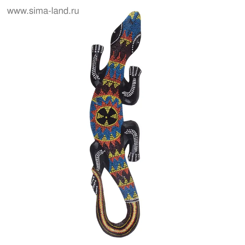 Панно настенное "Геккон" 50 см