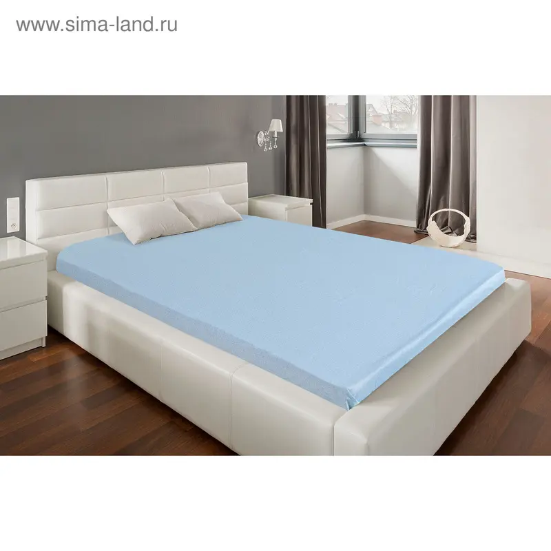 Простыня "Этель Premium" Флора 220*240 см, сатин