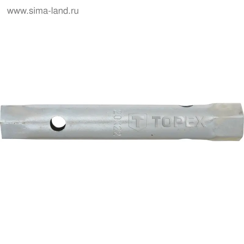 Ключ торцовой двухсторонний трубчатый TOPEX, 16 x 17 мм