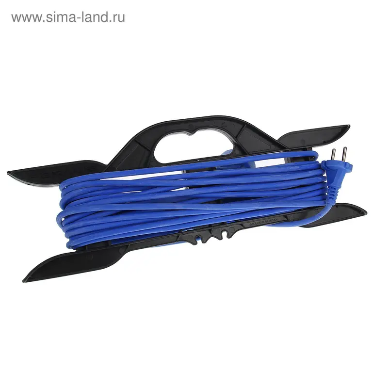 Удлинитель на рамке PowerCube, 1 розетка, 6А, 1300Вт, 20м, морозостойкий, PC-E1-F-20-R