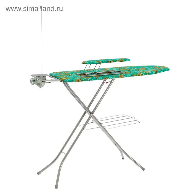 Доска гладильная Europa 120 × 38 см, с полкой для белья