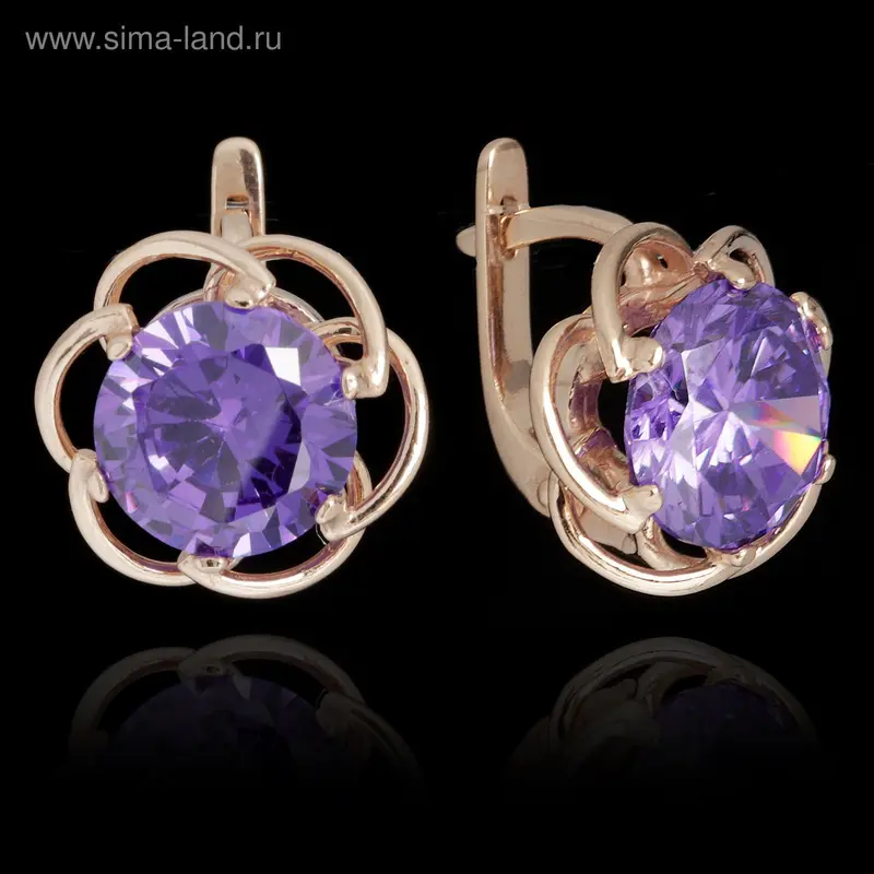 ZL33543, Серьги азурит