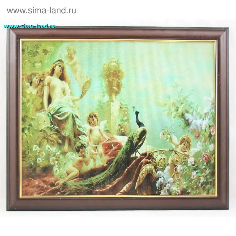 картина холст 30*40 см искушение зол р (бокс 20 шт)