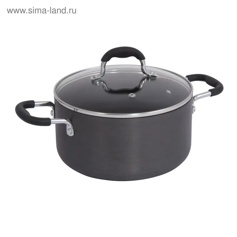 Кастрюля Regent inox Carbone, размер 18х9.5 см 2 л