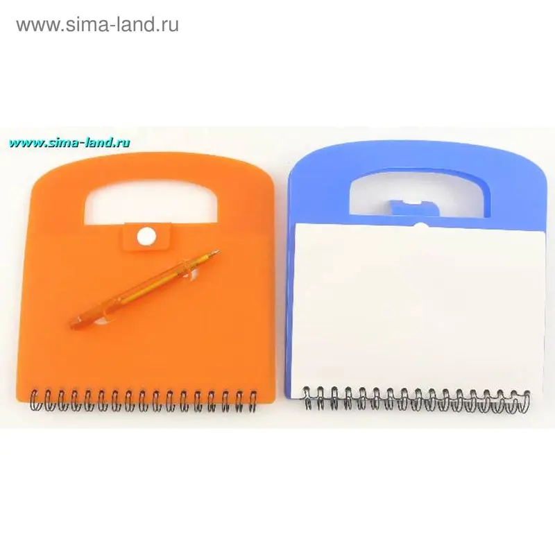 Записная книжка с ручкой в виде портфеля