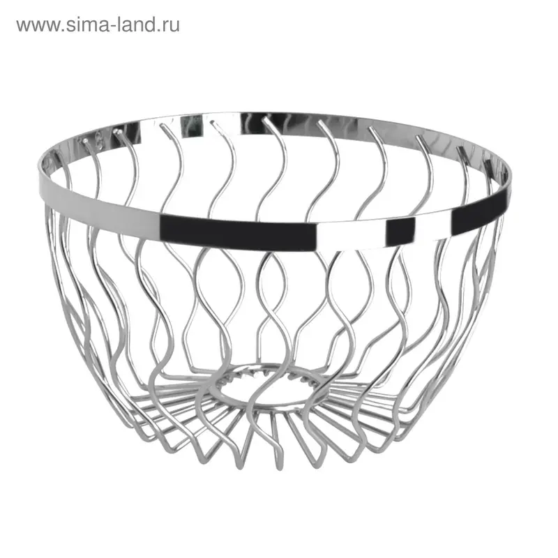 Фруктовница Regent inox Trina, размер 24х14 см
