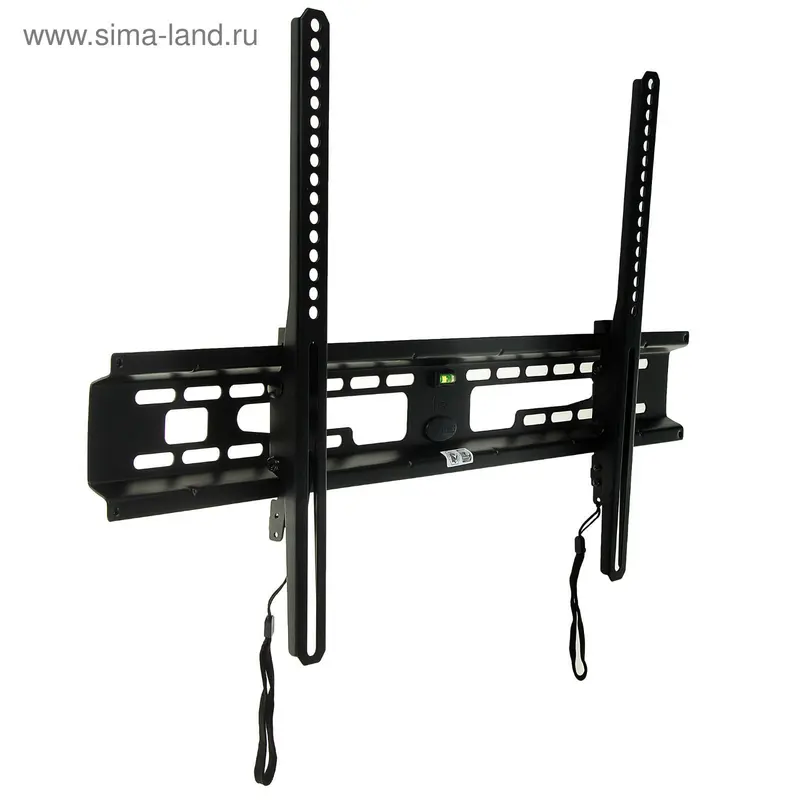 Кронштейн Kromax FLAT-2, для ТВ, наклонный, 32-90", 46 мм от стены, черный