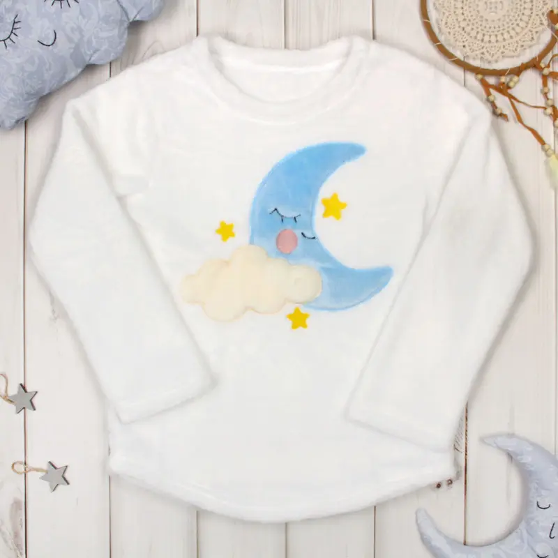 Джемпер детский KAFTAN "Месяц и звездочка" рост 122-128 см (34), 7-8 лет