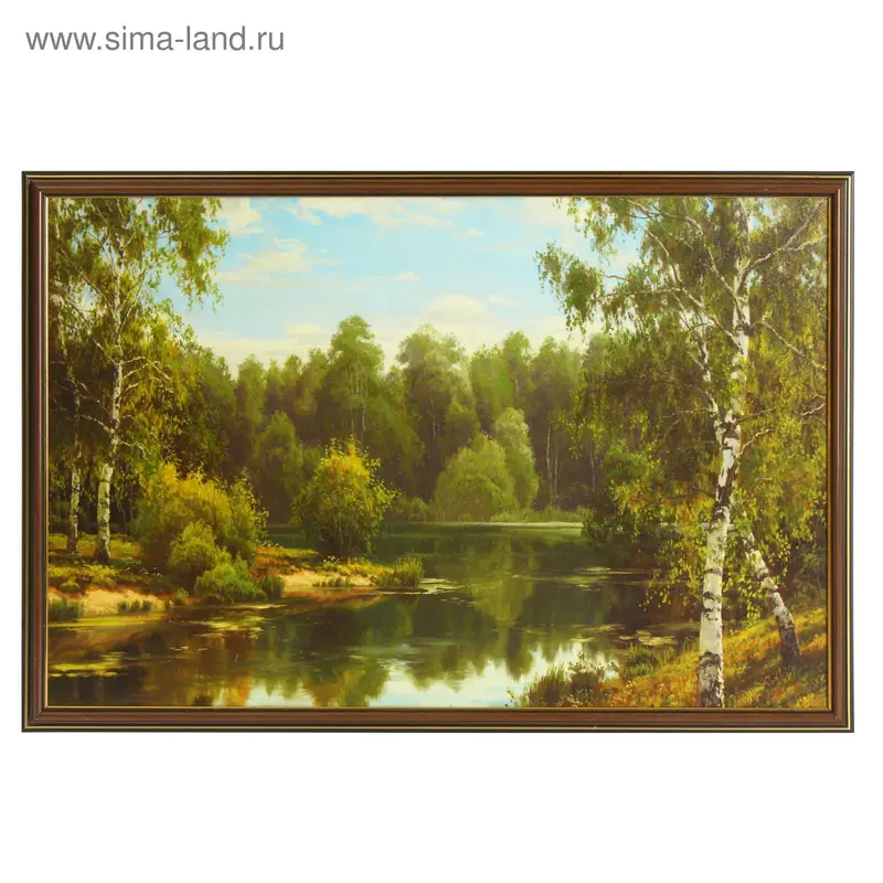Картина "Берёзки" 43х63 см