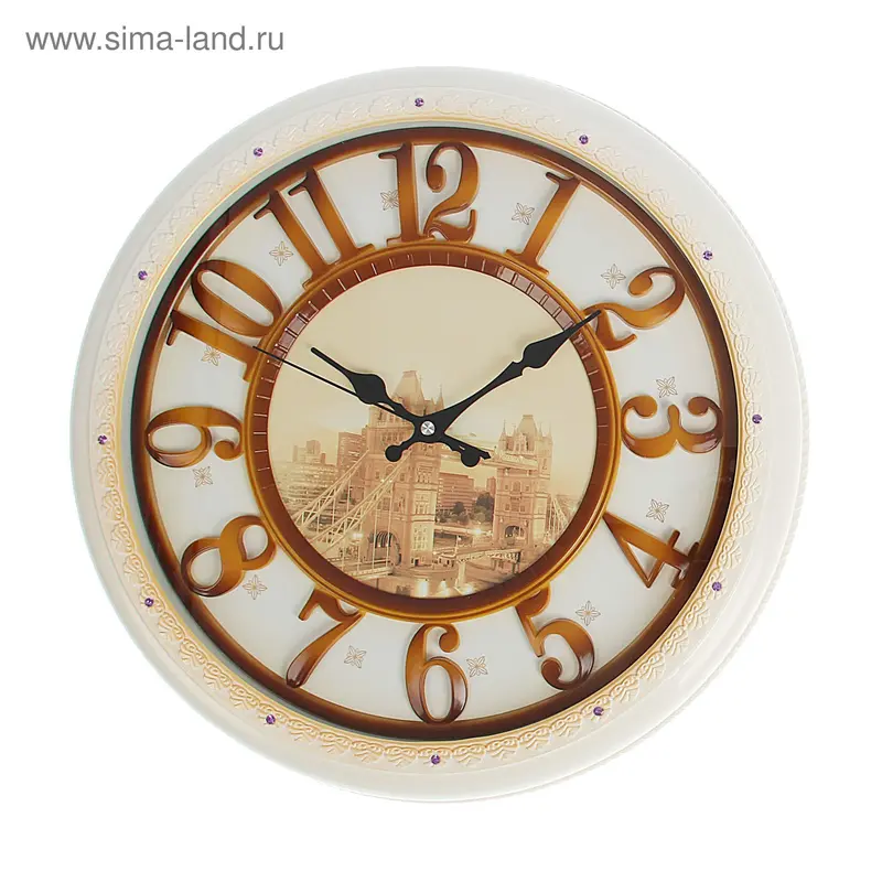 Часы настенные "Тауэрский мост", d=41см