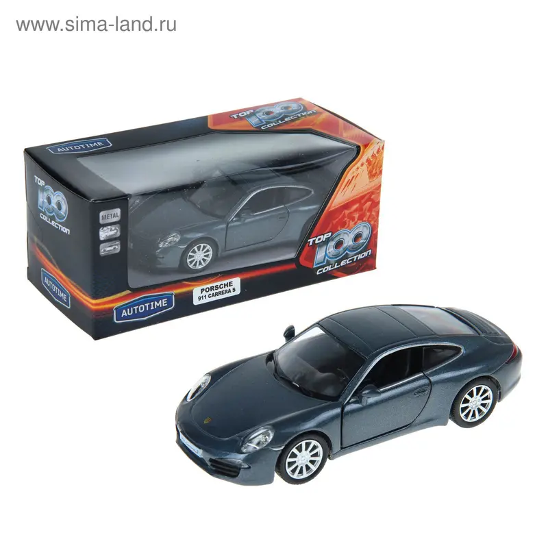 Машина металлическая Porsche 911 Carrera S 5