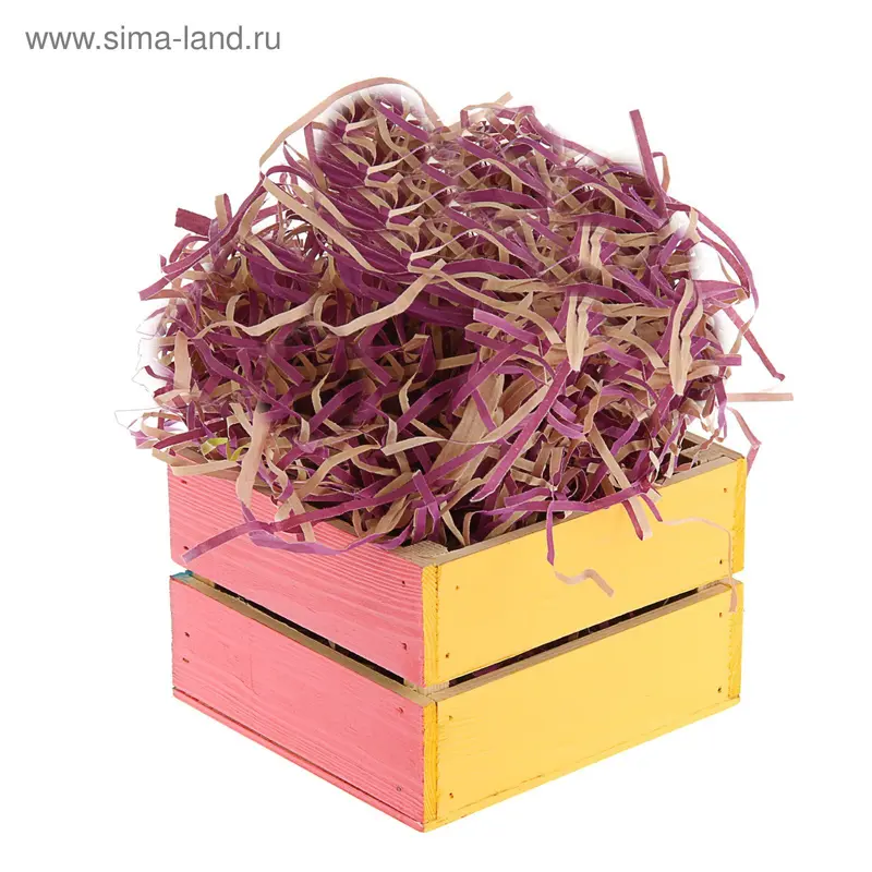 Наполнитель бумажный крафт фиолетовый, 200 г
