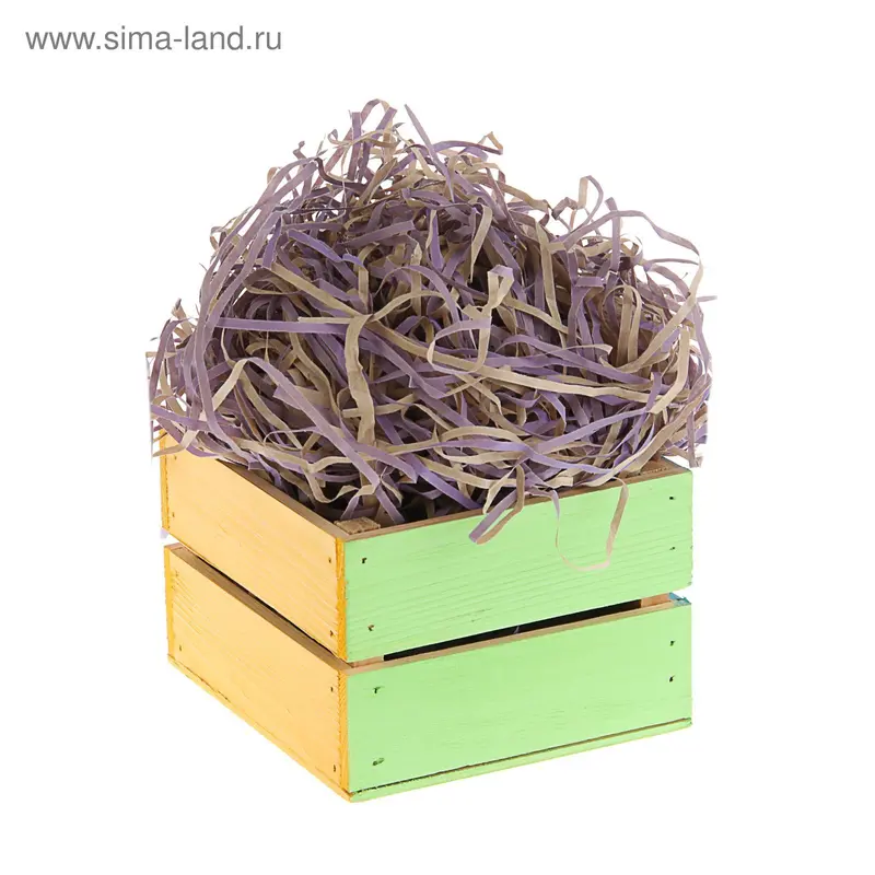 Наполнитель бумажный крафт фиалка, 200 г