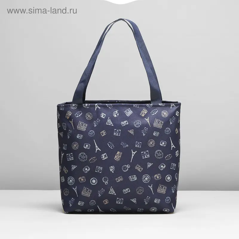 Сумка пляжная СХ-05, 32*12*37, Париж