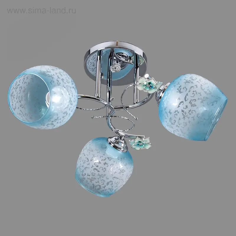 Люстра "Эссен" 3 лампы 220V 15W E27