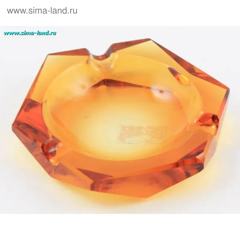 Пепельница шестиугольная цвета микс