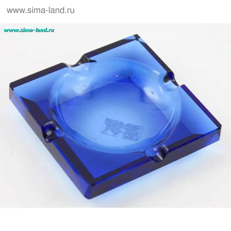 Пепельница цветная, микс, 8х2 см