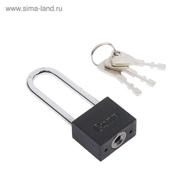 Замок навесной,BEX-SAMIR 30 мм L, 3 ключа