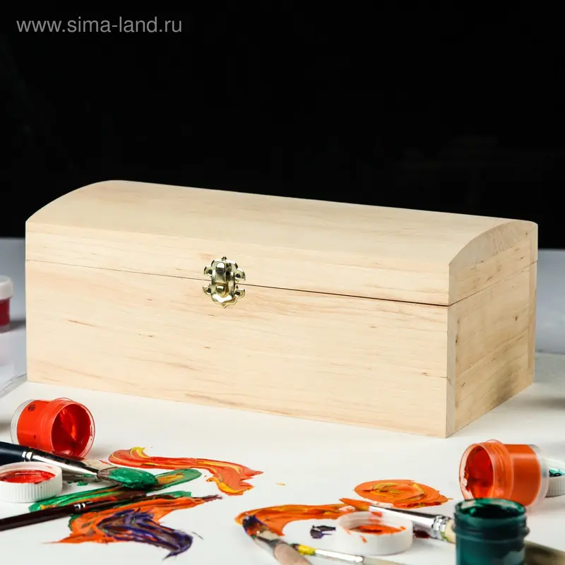 Сундучок заготовка для декупажа, 30х15х10 см