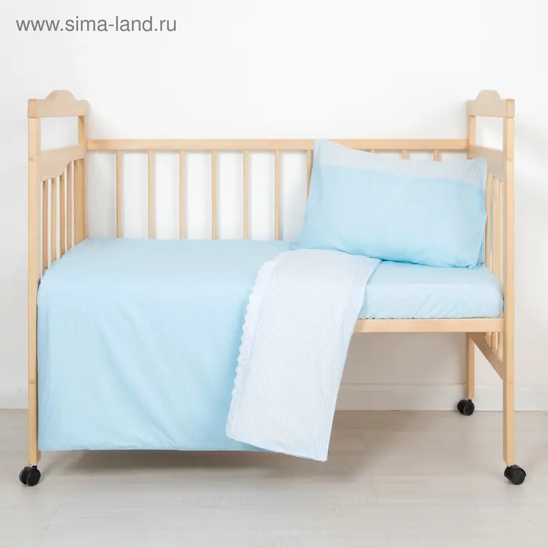 Детское постельное бельё (3 предмета), цвет МИКС 6044