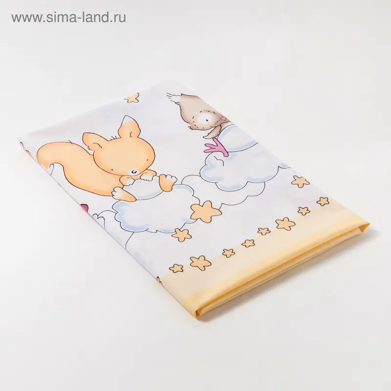 Простыня, размер 100*150 см, цвет МИКС 6040