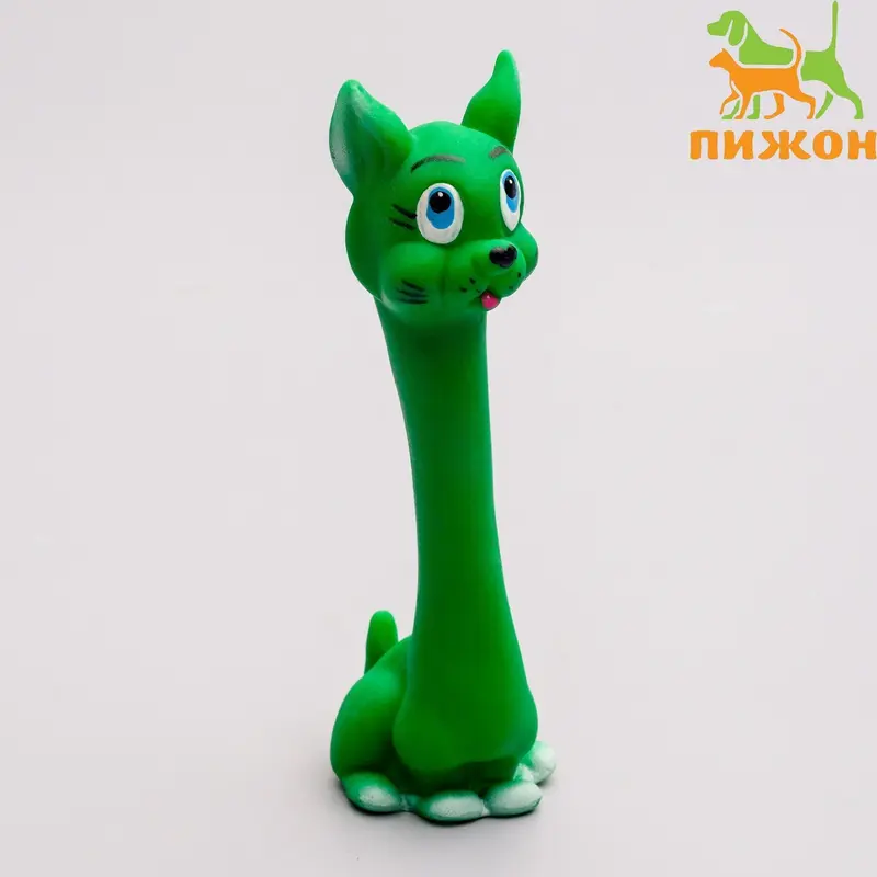 Игрушка-гантель "Кошка", 20 см, микс