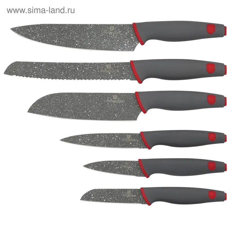 Набор ножей Grey Stone Touch Line, 6 предметов