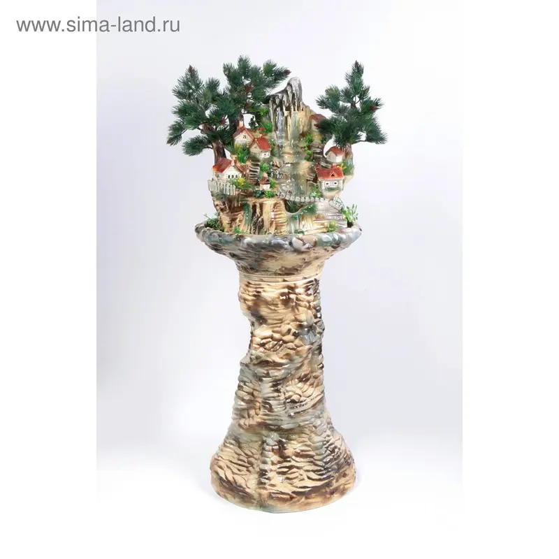 Фонтан напольный "Эхо" камень 50*42*105 см