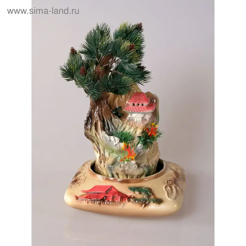 Фонтан "Золотой дракон" 24*24*37 см