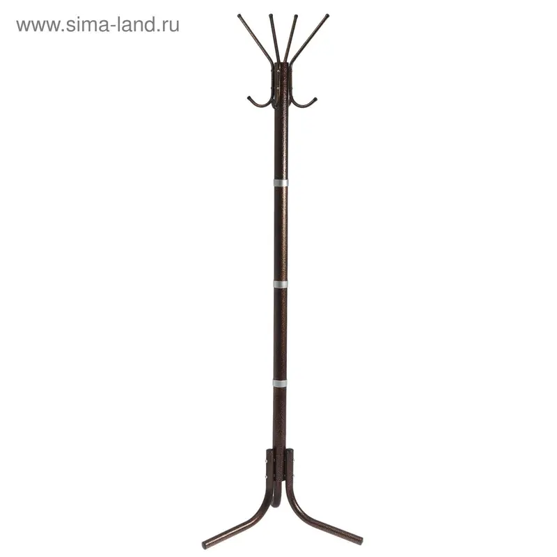 Вешалка разборная, 74×28×6 см, цвет старая медь
