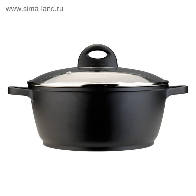Кастрюля с крышкой CooknCo, 28 см, 6 л