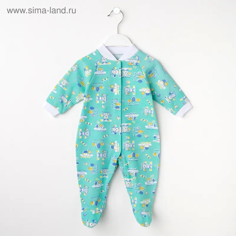 Комбинезон детский, рост 68 см, цвет МИКС 03401-12_М