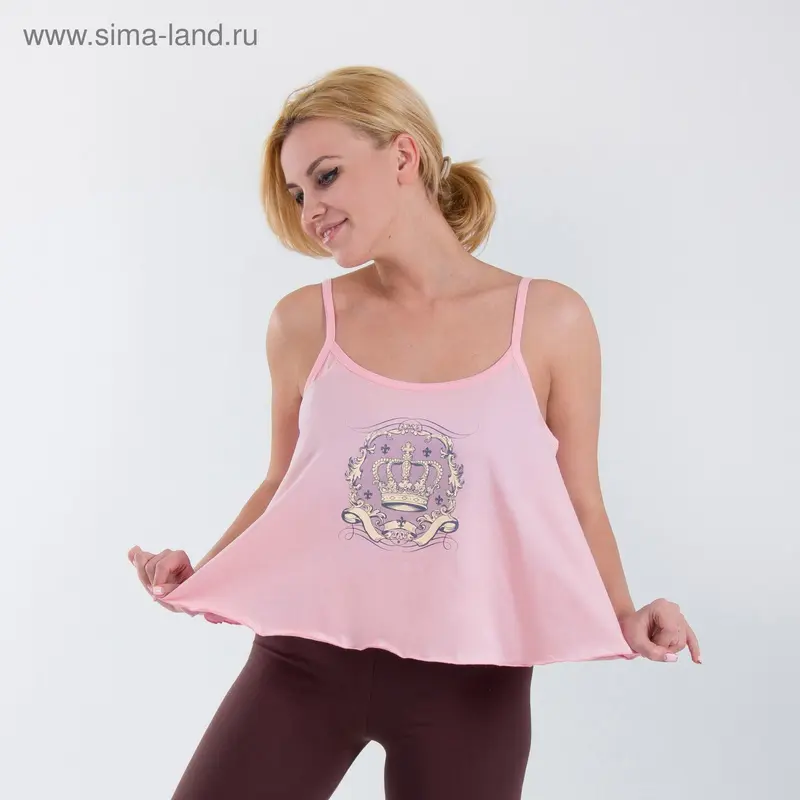 Топ KAFTAN "Королевская" р-р XS(42) 100% хлопок