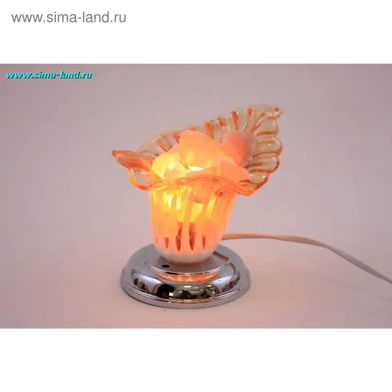лампа солевая лист 14*17 см (бокс 18 шт)