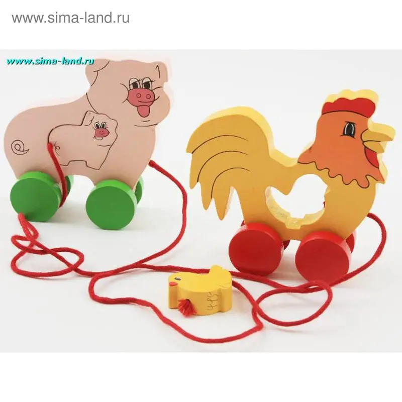 Каталка. Животные (5 видов)