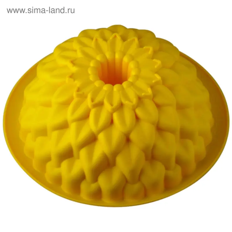 Форма для выпечки «Георгин» Regent inox Silicone, размер 21х8 см
