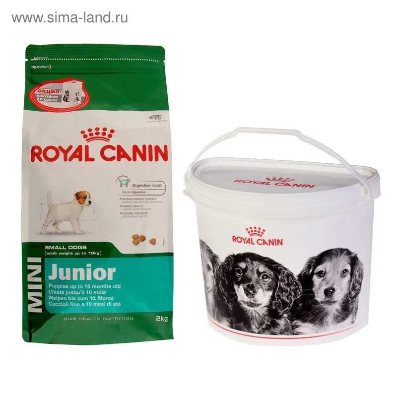 Акция! Сухой корм RC Mini Junior для щенков, 2 кг