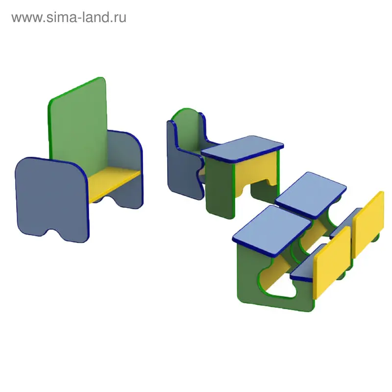 Игровая мебель "Школа", МИКС