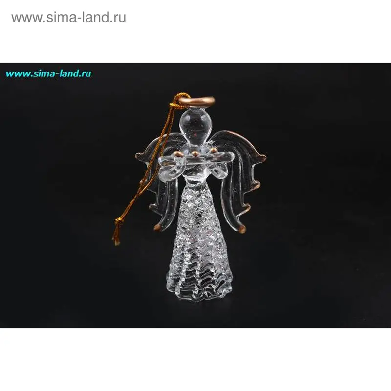 стекло ангелок 7*4 см (бокс 400 шт) мин 5 шт
