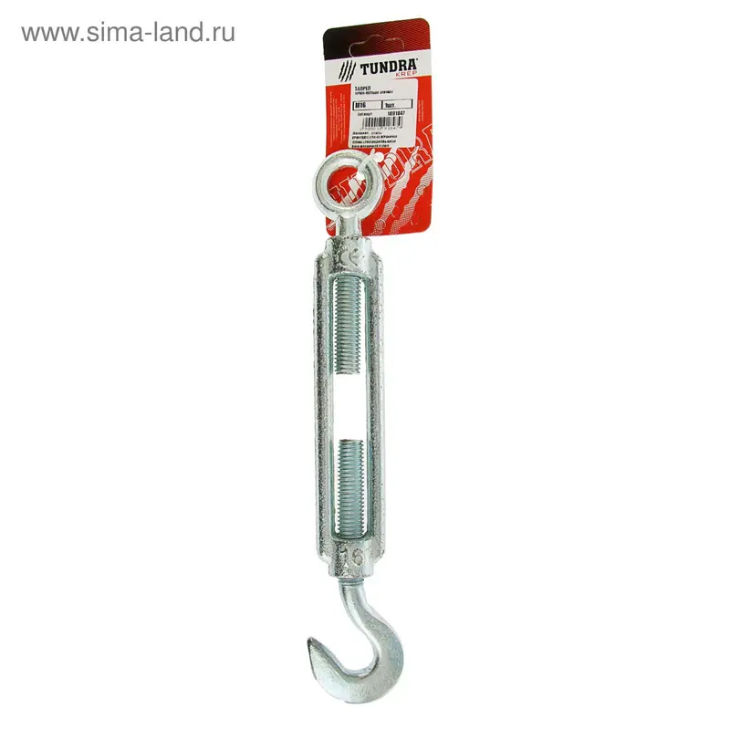 Талреп крюк-кольцо DIN1480 ТУНДРА krep, М16