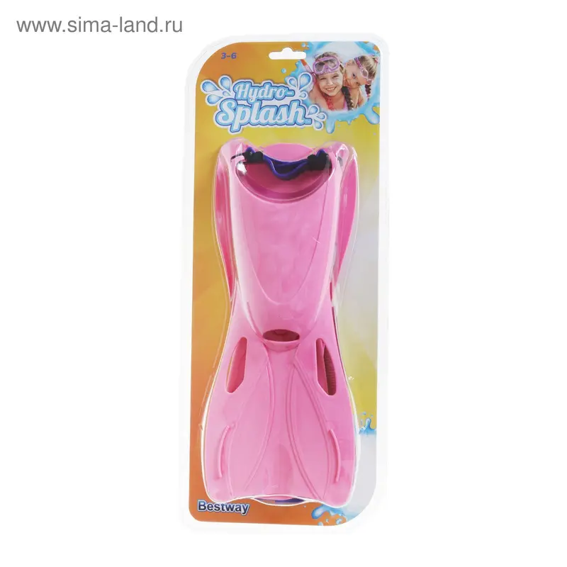 Ласты Swim, размер 34-37, 3-6 лет, цвет МИКС