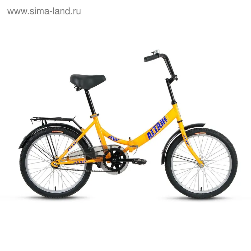 Велосипед 20" Altair City 20, 2017, цвет жёлтый, размер 14"