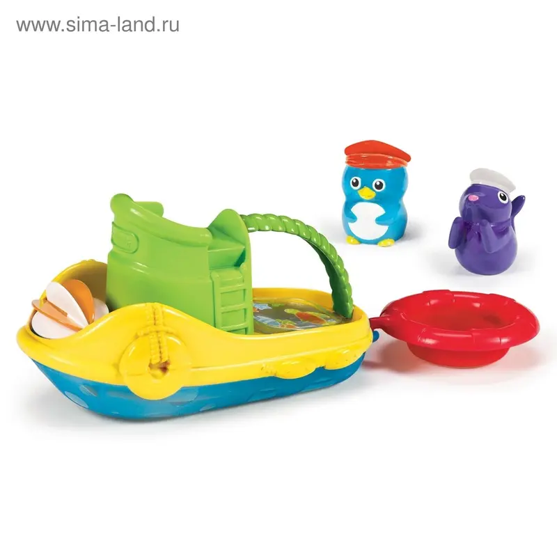 Игрушки для купания «Весёлая лодочка»