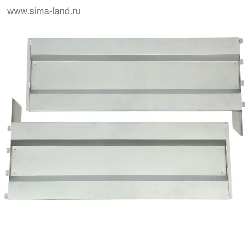 Бортики для сборных грядок оцинкованные, 100 × 36 см, 2 шт., GL 100