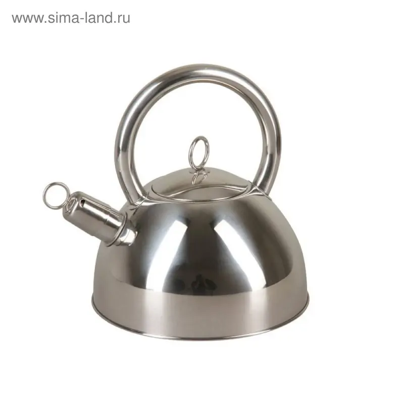 Чайник 2,5л со свистком сталь