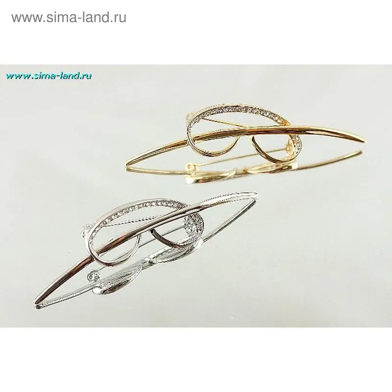 Брошь «Абстракция» 9 см